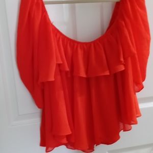 Red top purchased Newport RI boutique